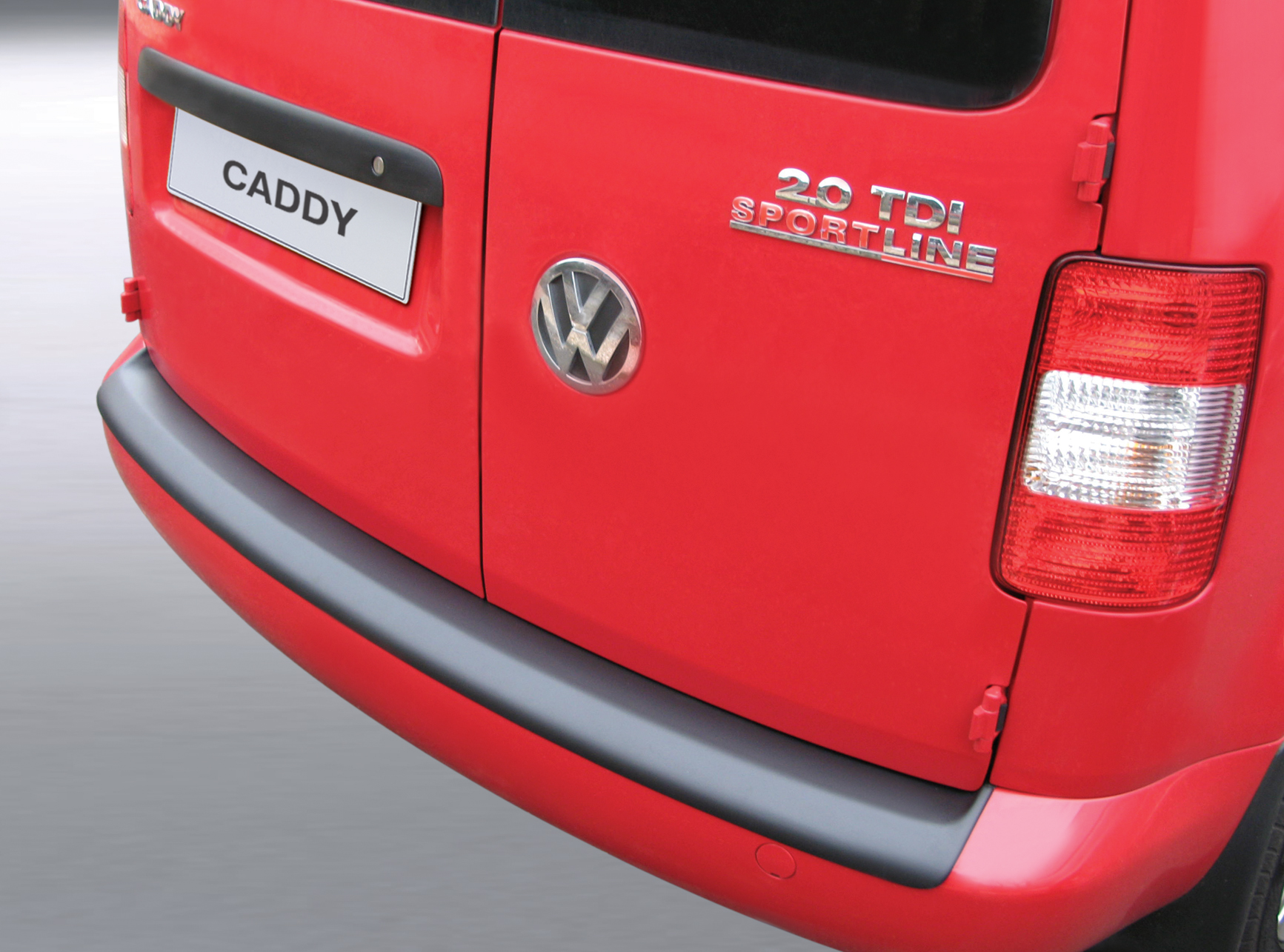 Ladekantenschutz mit Abkantung passend für Volkswagen Caddy