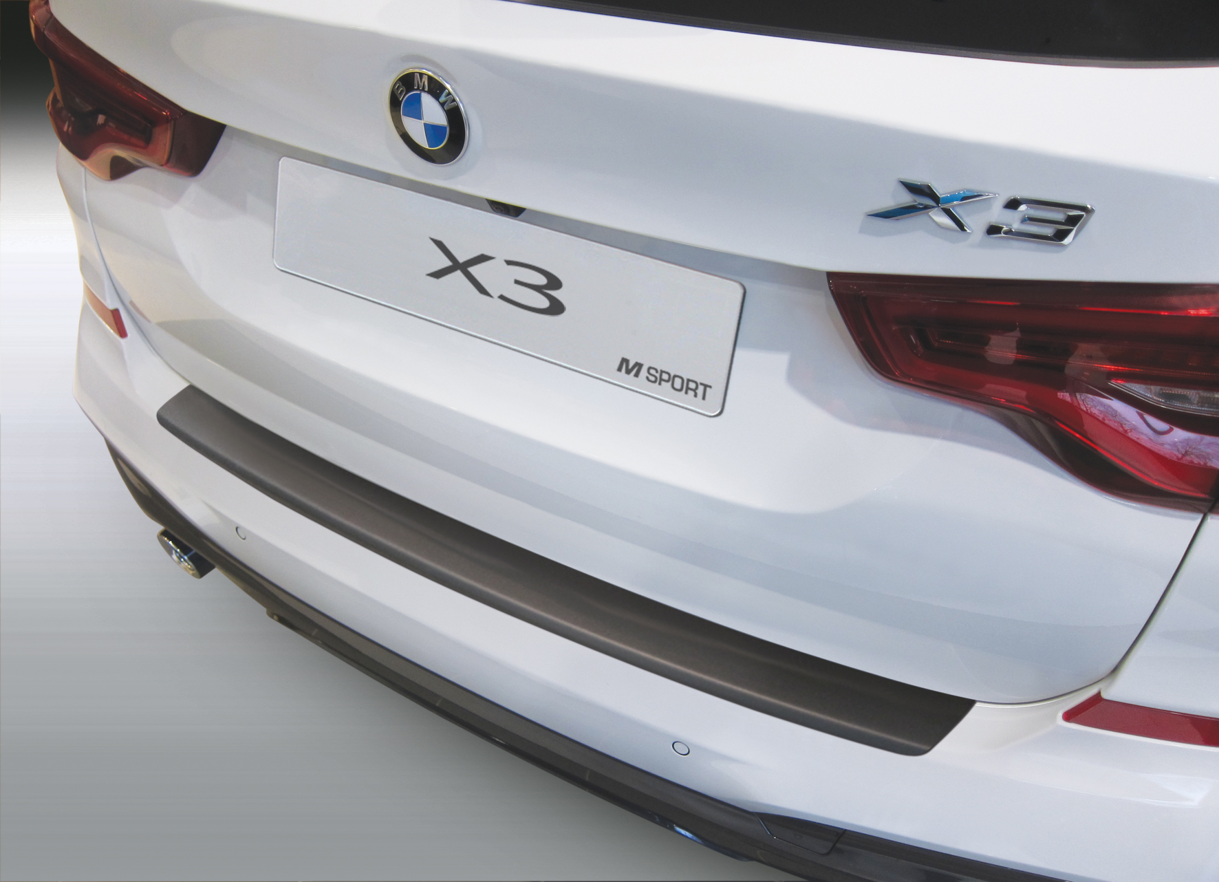 10.2017> G01 für Abkantung X3 mit BMW Fahrzeuge Farbe M Paket/ (nur ABS Ladekantenschutz M | mit schwarz passend Aroba ab für Sport) BJ. Paket mit M