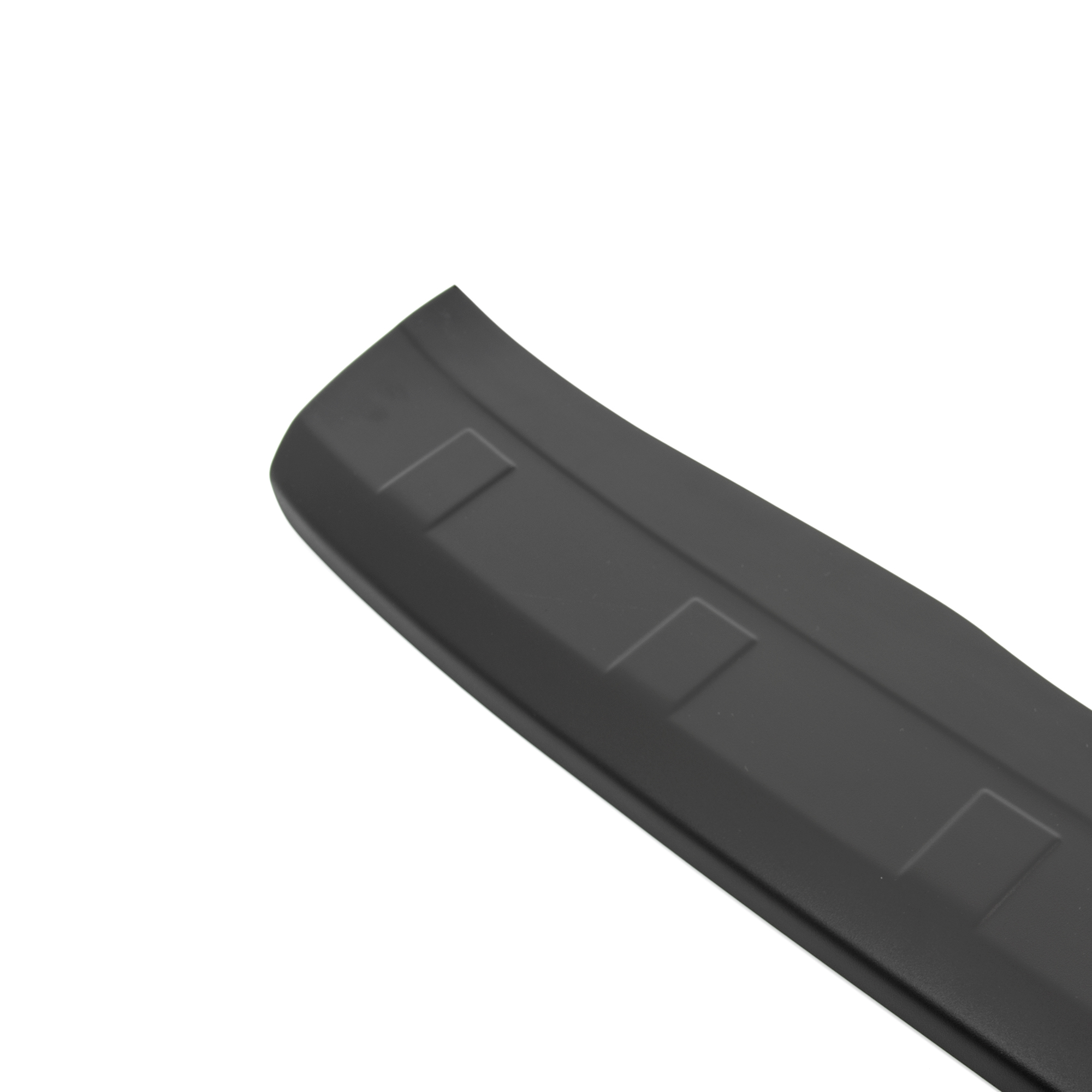 Ladekantenschutz mit Abkantung passend ABS schwarz Grand für C4 Picasso (II.Generation) | Sitzer 7 Aroba 10.2013> BJ. Farbe Citroen ab