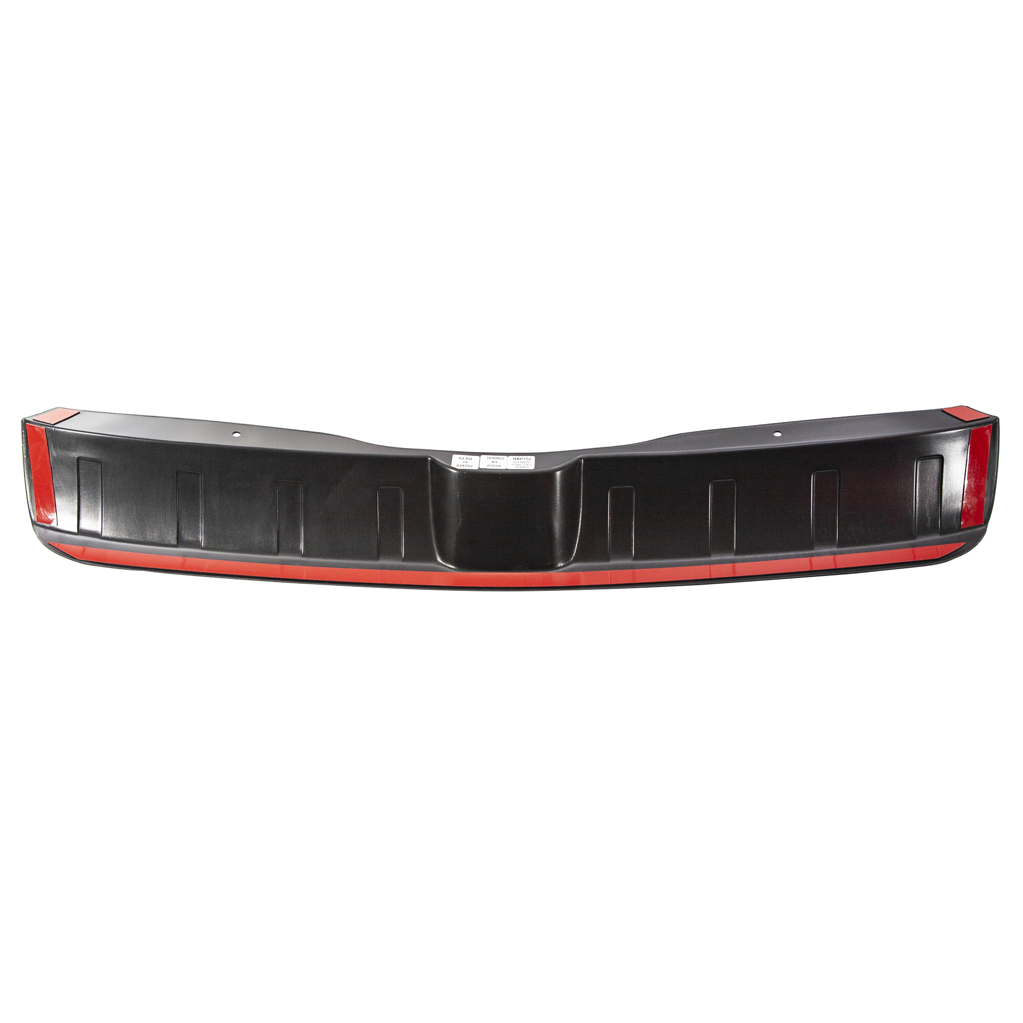 Ladekantenschutz mit Abkantung passend für Dacia Sandero Stepway  2.Generation ab BJ. 12.2012> ABS Farbe schwarz