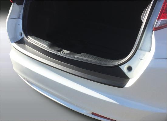 BJ Kombi 01.2014-06.2018 Stoßstangenschutz passgenau mit Abkantung ABS Farbe schwarz Aroba AR796 Ladekantenschutz kompatibel mit Honda Civic Tourer