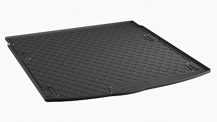 Design Kofferraumwanne kompatibel mit Audi A6, S6, Limousine 4G BJ. 01.2011-05.2018  Kofferraummatte passgenau mit erhöhtem Rand