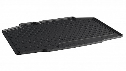 Design Cargo Trunk Liner Compatible With Kamiq 09.2019-> for Lower Floor (Not For Variable Floor) Custom-fit Cargo Trunk Mat With Raised Edge