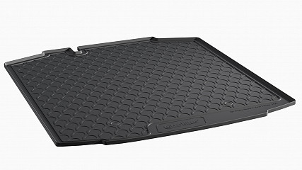 Design Kofferraumwanne kompatibel mit Seat Toledo Limousine ab BJ. 03.2013-08.2018 für tiefen Ladeboden Kofferraummatte passgenau mit erhöhtem Rand