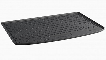 Design Kofferraumwanne kompatibel mit Audi A1 3 Türer und 5 Türer Sportback BJ. 07.2010-04.2018  Kofferraummatte passgenau mit erhöhtem Rand