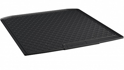 Design Cargo Trunk Liner Compatible With Superb Combi (Estate) (3 Generation MK III ) 09.2015-11.2023 for Lower Floor, With or Without Spare Tire Custom-fit Cargo Trunk Mat With Raised Edge