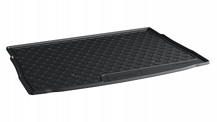 Design Cargo Trunk Liner Compatible With Golf VIII 8 Hatchback 12.2019-> for Upper Variable Floor Custom-fit Cargo Trunk Mat With Raised Edge