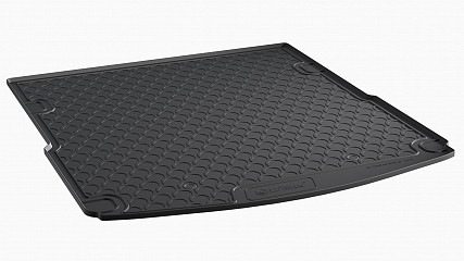 Design Cargo Trunk Liner Compatible With A6, S6, Sedan 4F 04.2004-12.2010 for Upper Variable Floor Custom-fit Cargo Trunk Mat With Raised Edge