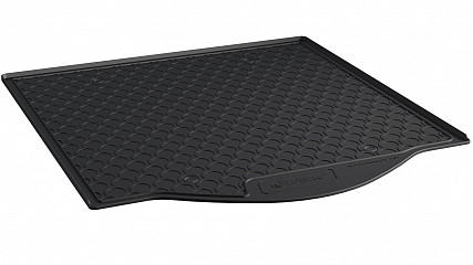 Design Cargo Trunk Liner Compatible With Mondeo Turnier (Estate) 10.2014-01.2019 With Narrow Spare Tyre Custom-fit Cargo Trunk Mat With Raised Edge