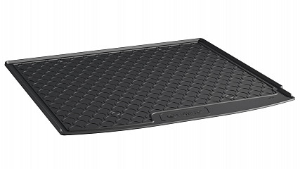 Design Cargo Trunk Liner Compatible With Megane Conquest 03.2021-> for Upper Variable Floor Custom-fit Cargo Trunk Mat With Raised Edge