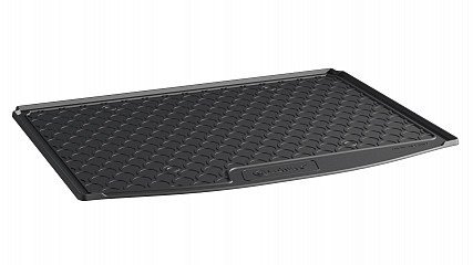 Design Kofferraumwanne kompatibel mit Suzuki SX4 und S Cross ab BJ. 01.2022-> für variablen Ladeboden in oberer oder unterer Position Kofferraummatte passgenau mit erhöhtem Rand