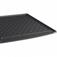 Design Kofferraumwanne kompatibel mit Geely StarRay ab BJ. 01.2024-> für variablen Ladeboden in oberer Position Kofferraummatte passgenau mit erhöhtem Rand