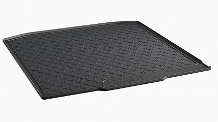 Design Cargo Trunk Liner Compatible With Octavia Combi (Estate) (3 Generation MK III ) 03.2013-10.2019 for Lower Floor (Not For Variable Floor) Custom-fit Cargo Trunk Mat With Raised Edge