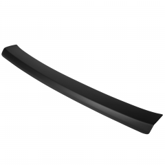 Rear Bumper Protector compatible with Alfa Romeo Giulia Quadrifoglio 05.2016-> only for Quadrifoglio Rearguard, Tailored Fit Bumper Guard, ABS Plastic- Colour Matte Black