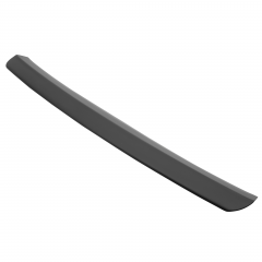 Rear Bumper Protector compatible with Audi A6 Avant C6 (Estate) & Allroad  11.2004-10.2011 not for S6/RS6 Rearguard, Tailored Fit Bumper Guard, ABS Plastic- Colour Matte Black