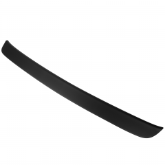 Rear Bumper Protector compatible with Audi A3 & S3 Limousine 08.2013-04.2016  Rearguard, Tailored Fit Bumper Guard, ABS Plastic- Colour Matte Black