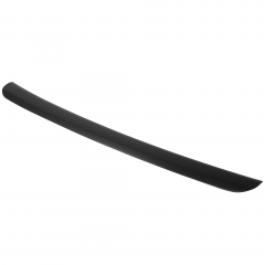 Rear Bumper Protector compatible with Audi Q2 & SQ2 07.2016-08.2020  Rearguard, Tailored Fit Bumper Guard, ABS Plastic- Colour Matte Black