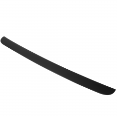 Rear Bumper Protector compatible with Audi A4 Limousine B9 10.2015-09.2018  Rearguard, Tailored Fit Bumper Guard, ABS Plastic- Colour Matte Black