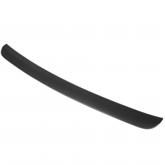 Rear Bumper Protector compatible with Audi A7 S7 RS7 06.2016-12.2017  Rearguard, Tailored Fit Bumper Guard, ABS Plastic- Colour Matte Black