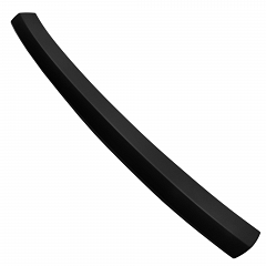 Rear Bumper Protector compatible with Dacia Jogger 03.2022->  Rearguard, Tailored Fit Bumper Guard, ABS Plastic- Colour Matte Black