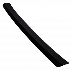 Rear Bumper Protector compatible with Fiat 500e 11.2020 electric Rearguard, Tailored Fit Bumper Guard, ABS Plastic- Colour Matte Black