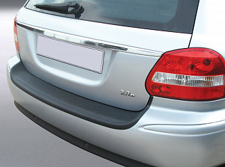Ladekantenschutz passend für Jaguar X Type Kombi ab BJ. 6.2003-9.2007  passgenau mit Abkantung ABS- Farbe schwarz