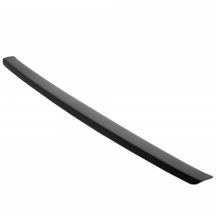 Rear Bumper Protector compatible with Nissan Micra 03.2017-03.2023  Rearguard, Tailored Fit Bumper Guard, ABS Plastic- Colour Matte Black
