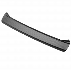 Rear Bumper Protector compatible with Subaru BRZ 09.2012-12.2020  Rearguard, Tailored Fit Bumper Guard, ABS Plastic- Special Colour Silver