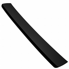 Rear Bumper Protector compatible with Volkswagen T-Cross 03.2024->  Rearguard, Tailored Fit Bumper Guard, ABS Plastic- Colour Matte Black