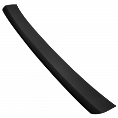 Rear Bumper Protector compatible with Volkswagen ID.7 10.2023->  Rearguard, Tailored Fit Bumper Guard, ABS Plastic- Colour Matte Black