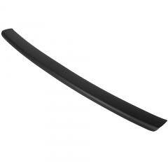 Rear Bumper Protector compatible with Volkswagen Touran  08.2010-08.2015  Rearguard, Tailored Fit Bumper Guard, ABS Plastic- Colour Matte Black