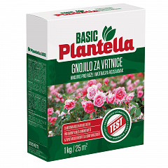 PLANTELLA Basic Rose Fertilizer 1Kg – Specialized Granular Fertilizer for Strong Rose Blooms & Healthy Growth – Long-Lasting Effect with Phosphorus & Zinc – Suitable for Bed, Potted & Climbing Roses