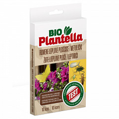 Schmetterling Leimringe Bio PLANTELLA 30 Stück Gelbsticker in Form eines Schmetterlings zum Schutz der Balkonpflanzen & Zimmerpflanzen Gelbtafeln Klebrige Insektenfallen gegen kleine Schädlinge wie Trauermücken