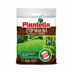 Stop Moss 3-in-1 Lawn Fertilizer PLANTELLA 10 kg – Removes Moss, Aerates Soil & Fertilizes in One | For a Dense, Healthy, Moss-Free Lawn | 10 kg – Covers up to 100 m²