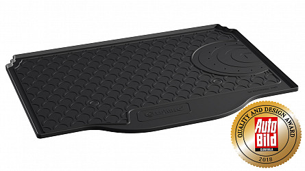 Design Cargo Trunk Liner Compatible With Mokka X 07.2016-06.2019  Custom-fit Cargo Trunk Mat With Raised Edge