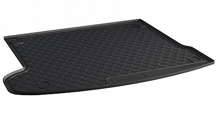 Design Cargo Trunk Liner Compatible With Range Rover Velar 07.2017-> With Narrow Spare Tyre Custom-fit Cargo Trunk Mat With Raised Edge