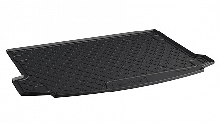 Design Kofferraumwanne kompatibel mit Land Rover Range Rover Evoque ab BJ. 03.2019->  Kofferraummatte passgenau mit erhöhtem Rand