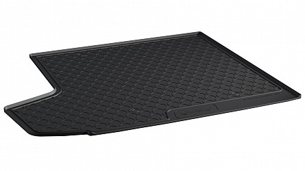 Design Cargo Trunk Liner Compatible With Octavia Combi (Estate) (3 Generation MK III ) 03.2013-10.2019 for Upper Variable Floor With Left Extension Custom-fit Cargo Trunk Mat With Raised Edge