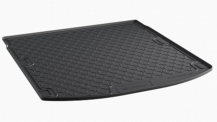 Design Cargo Trunk Liner Compatible With A4, S4, RS4 Sedan B9 10.2015->  Custom-fit Cargo Trunk Mat With Raised Edge
