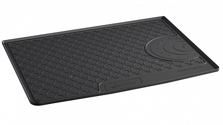 Design Kofferraumwanne kompatibel mit Opel Astra K Schrägheck ab BJ. 10.2015-08.2019 für oberen (hohen) Ladeboden Kofferraummatte passgenau mit erhöhtem Rand