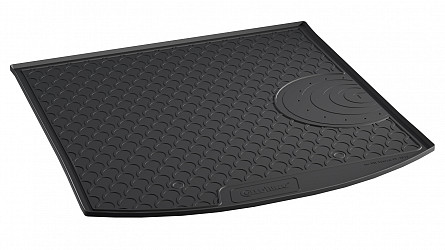Design Kofferraumwanne kompatibel mit Volkswagen Touran 1T BJ. 03.2003-04.2015 für unteren (tiefen) Ladeboden Kofferraummatte passgenau mit erhöhtem Rand