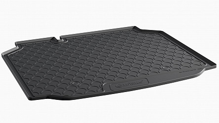 Design Kofferraumwanne kompatibel mit Seat Leon 5 Türer Schrägheck 5F auch Cupra, FR ab BJ. 11.2012-03.2020  Kofferraummatte passgenau mit erhöhtem Rand