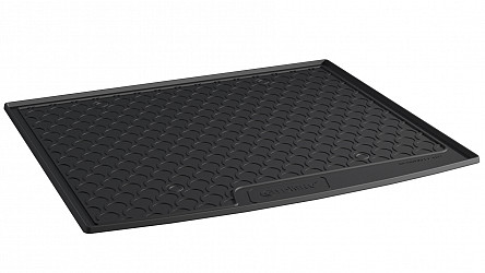 Design Cargo Trunk Liner Compatible With Q3 F3 12.2018-> for Upper Variable Floor Custom-fit Cargo Trunk Mat With Raised Edge
