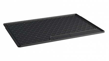 Design Cargo Trunk Liner Compatible With Q3 F3 12.2018-> for Lower Variable Floor (Not for Middle Variable Floor) Custom-fit Cargo Trunk Mat With Raised Edge