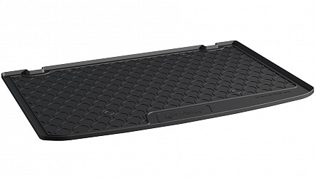 Design Cargo Trunk Liner Compatible With Clio IV 5 Door Hatchback 11.2012-12.2020  Custom-fit Cargo Trunk Mat With Raised Edge