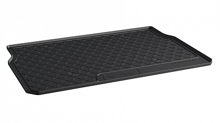 Design Cargo Trunk Liner Compatible With 208 Hatchback 5 Doors 04.2012-12.2019  Custom-fit Cargo Trunk Mat With Raised Edge