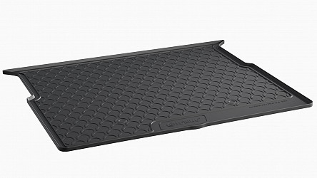 Design Cargo Trunk Liner Compatible With C4 Picasso (Spacetourer) 09.2013-03.2018 for Lower Floor Custom-fit Cargo Trunk Mat With Raised Edge