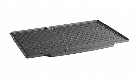 Design Cargo Trunk Liner Compatible With Clio V Hatchback 09.2019-> for Lower Floor With Narrow Spare Tire Custom-fit Cargo Trunk Mat With Raised Edge