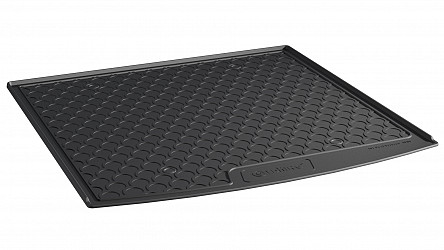 Design Kofferraumwanne kompatibel mit Seat Tarraco ab BJ. 01.2019-> für variablen Ladeboden in oberer Position Kofferraummatte passgenau mit erhöhtem Rand