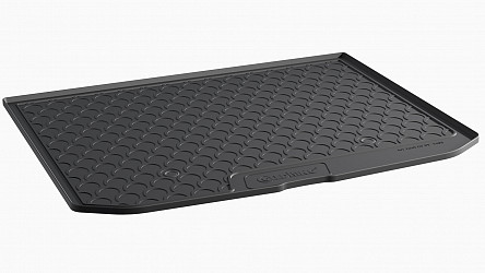 Design Cargo Trunk Liner Compatible With A3 Sportback 8V, S3, RS3, 5 Door Hatchback 02.2013-04.2020 for Upper Variable Floor/With Narrow Spare Tire Custom-fit Cargo Trunk Mat With Raised Edge